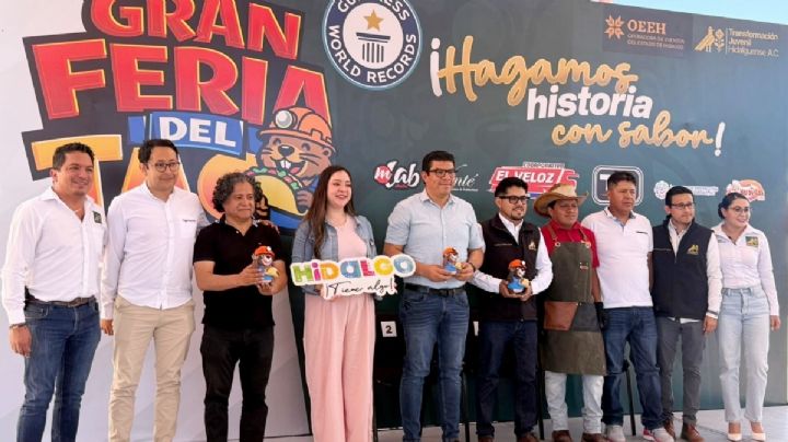 Construirán una réplica del Reloj con tacos y buscarán récord bailando "Payaso de Rodeo", en Pachuca
