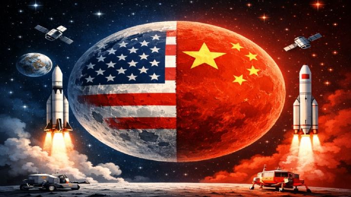 La competencia entre Estados Unidos y China se traslada al espacio en una nueva carrera lunar