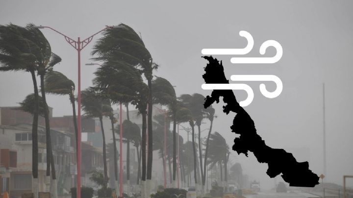 Los municipios de Veracruz con Norte de hasta 85 km/h este 5 y 6 de abril por frente frío