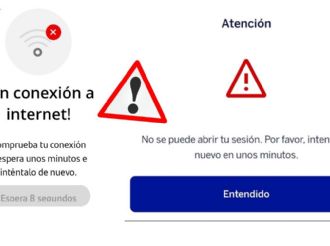 BBVA y Santander registran fallas: usuarios reportan caída de apps en plena quincena