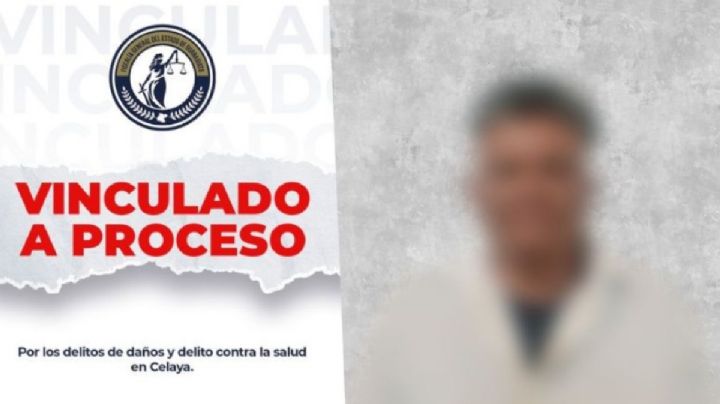 Fue vinculado a proceso el hombre que dañó la fuente de la Presidencia de Celaya