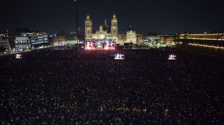 31 minutos reúne a más de 230 mil personas en el Zócalo de la CDMX