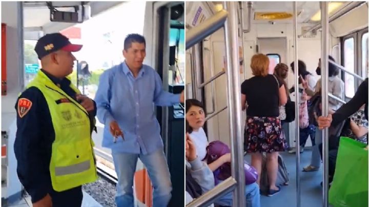 Video: usuarias de L2 del Metro acusan a conductor; “ya no lo deje manejar, se viene desmayando”