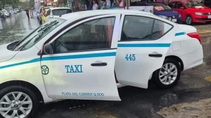 Video: taxista de Playa del Carmen sube precio de viaje y retiene a turistas extranjeros