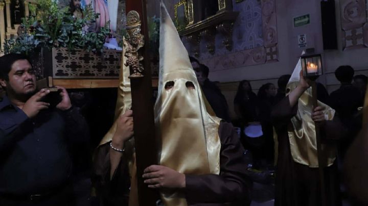 Así fue la procesión del silencio en el barrio más antiguo de León