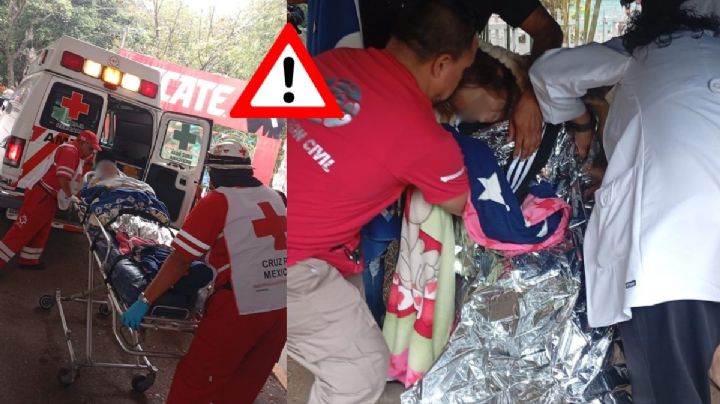 Mujer es rescatada con hipotermia en la Laguna de Nogales