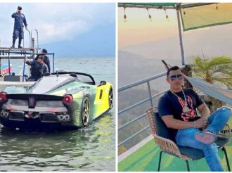 Influencer muere al estrenar primer carro acuático de lujo en Guatemala