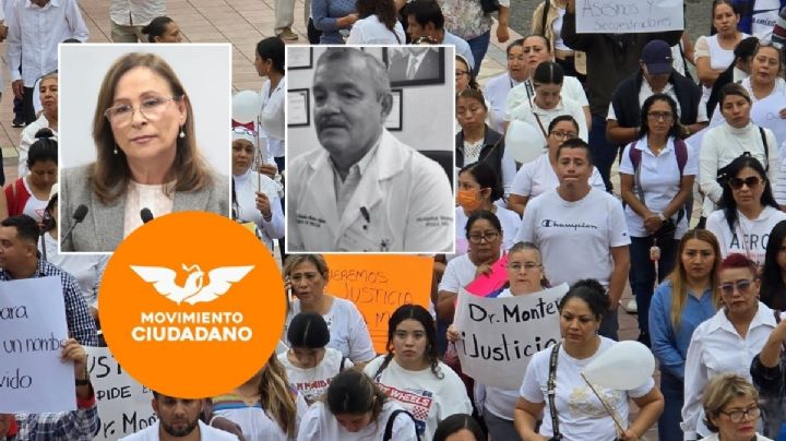 MC detrás de marcha en Poza Rica por doctor asesinado: Rocío Nahle