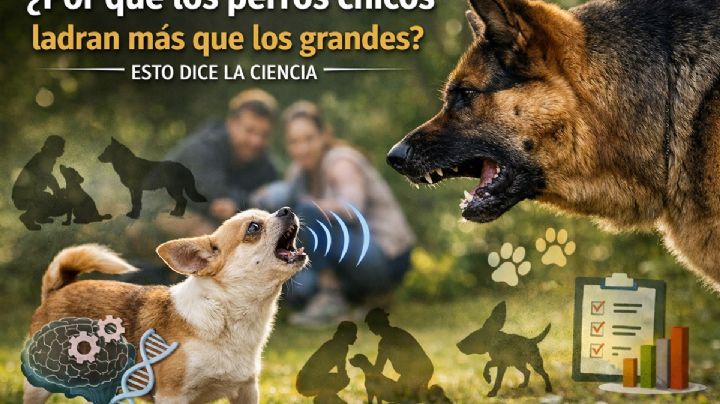 ¿Por qué los perros chicos ladran más que los grandes? Esto dice la ciencia