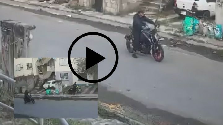 VIDEO: Así robaron una motocicleta en Lomas de Río Medio 4 de Veracruz
