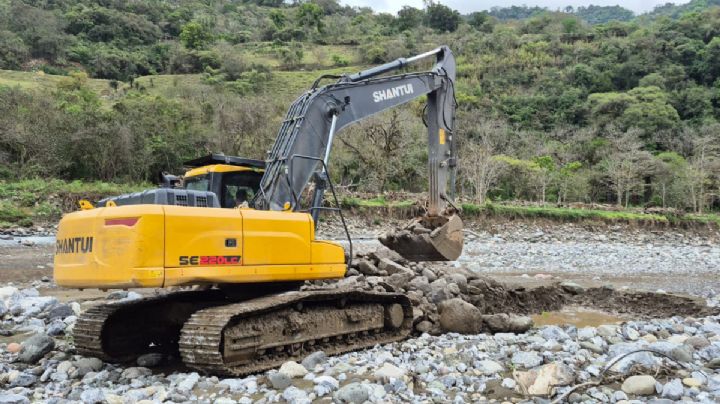 Inician desazolve masivo del río Tlacolula para evitar nuevas inundaciones