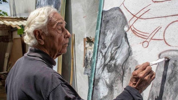 Muere en Xalapa el destacado muralista Melchor Peredo, a los 99 años