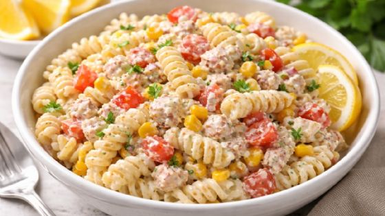 ¿Cómo preparar una pasta fría con atún en 15 minutos y poco dinero?