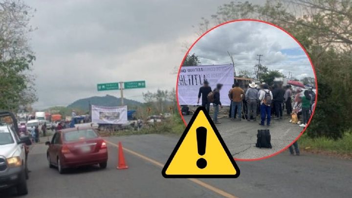 Tras casi 24 horas sigue bloqueo en carretera de Potrero del Llano; esto exigen pobladores