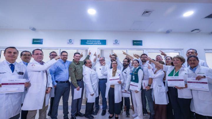 Entregan reconocimientos a personal médico de trasplantes en el HGC IMSS Bienestar