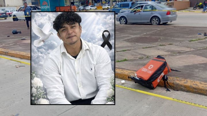 Francisco, joven repartidor de DiDi  que soñaba con tener una barbería; falleció en accidente en Coatzacoalcos