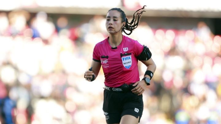 Katia Itzel será la primera árbitra central mexicana en un Mundial
