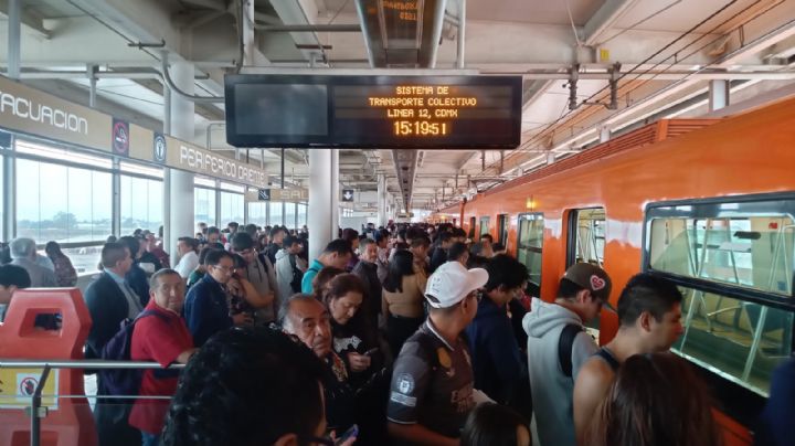 ¿Qué pasó en la Línea 12 del Metro? Desalojan a pasajeros