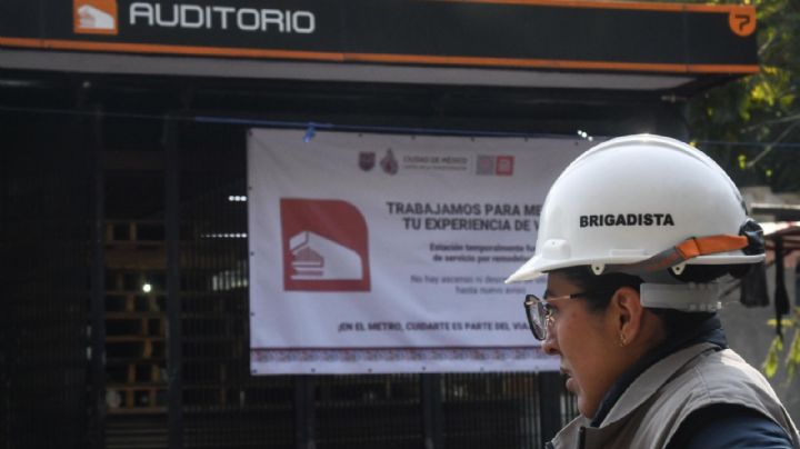 Metro Auditorio lleva 3 meses cerrado por obras; locatarios señalan afectaciones