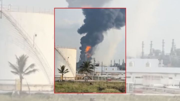 VIDEO: Nuevo incendio en la refinería de Dos Bocas, Tabasco