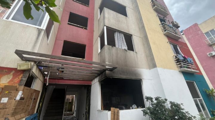 Ashley, de 16 años, herida en explosión que dejó sin hogar a familias en Palma Real del puerto de Veracruz