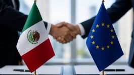 Foto que representa a México y la UE concretarán acuerdo comercial y de inversión la próxima semana