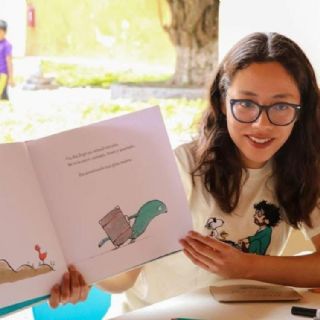 Magaly: tallerista que fomenta espacios de lectura donde niñas y niños se divierten