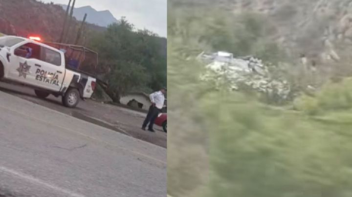 Cierran carretera Zimapán–Tasquillo tras volcadura de unidad con pipa de combustible
