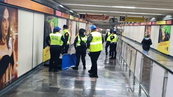 Mujer muere dentro de estación Tacuba del Metro de CDMX