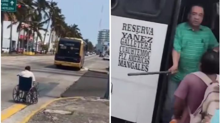 Agresiones y accidentes: 6 polémicas de choferes en Veracruz-Boca del Río durante 2026