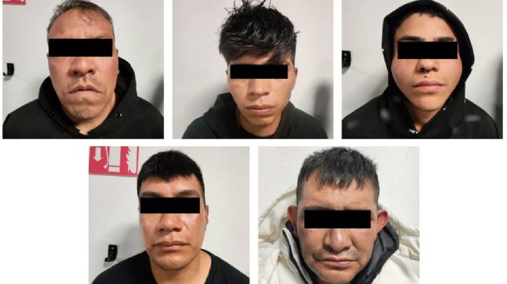 Atrapan a 5 sujetos dedicados al robo de relojes de alta gama en CDMX