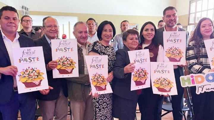 Presentan cartel del Festival del Paste 2026 inspirado en historia, minería y tradición