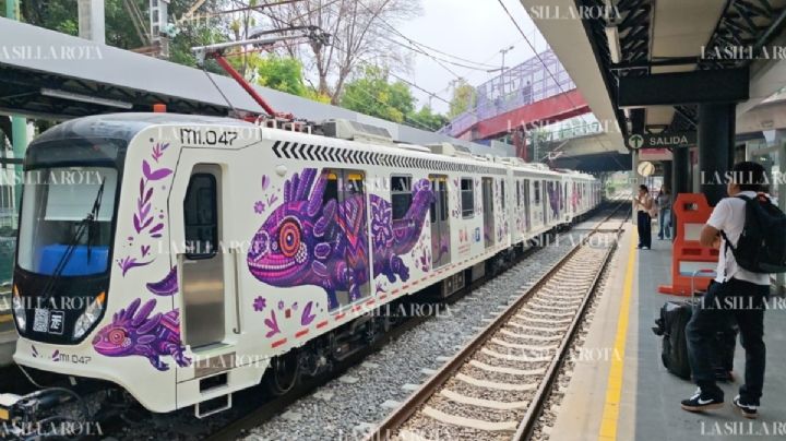 Inauguran Ajolote con trenes anteriores y nuevos; usuarios lo aprueban