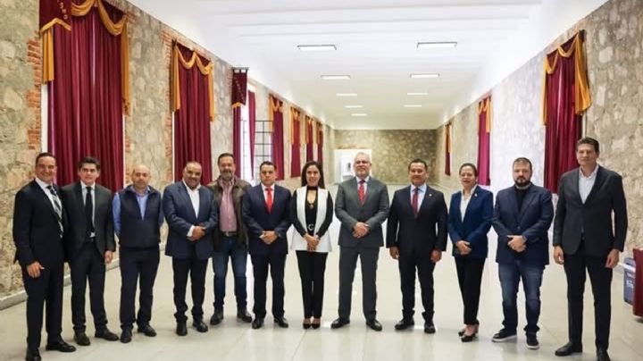 Harfuch se reúne con gobernador y alcaldes en Michoacán; destaca baja en delitos