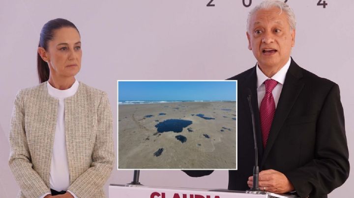 Cambio de director de Pemex no fue por derrame en el Golfo de México: Claudia Sheinbaum
