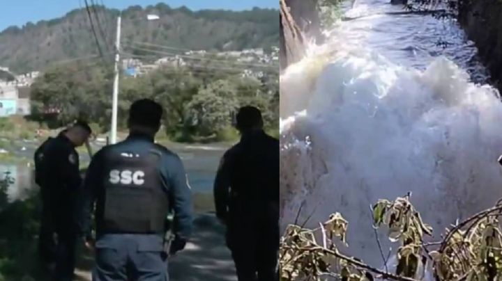 Megafuga de agua potable por ruptura de tubería deja más de 20 casas afectadas en Xochimilco