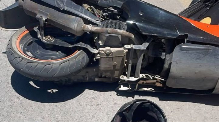 Choque entre moto y motoneta deja un herido grave en Mixquiahuala