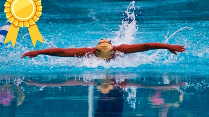 Nadadora UV logró tres oros y un bronce en campeonato de ANUIES