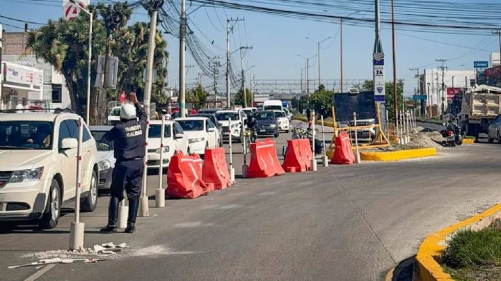 Más cierres en los bulevares de Pachuca por obras de rehabilitación