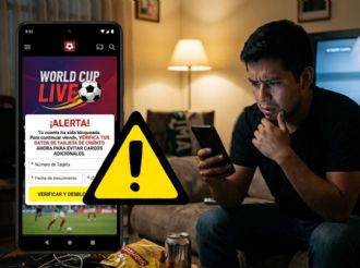 ¿Descargaste una app para ver partidos gratis? Podría ser un fraude