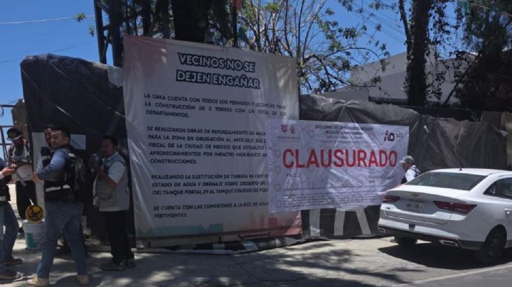Clausuran autoridades obra en Desierto de los Leones por riesgo ambiental