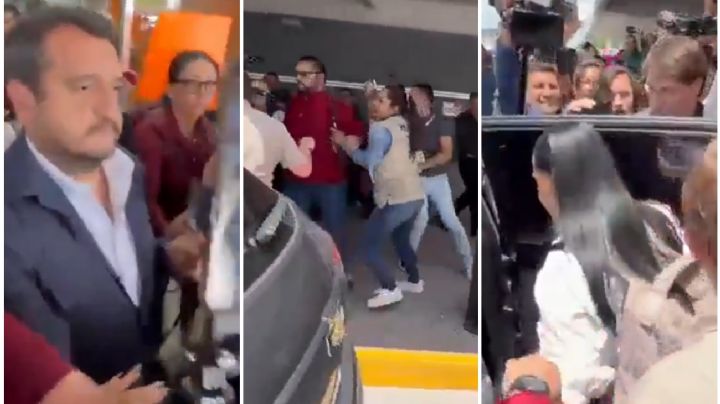 Andrés Manuel López Beltrán y Ariadna Montiel, abucheados en Chihuahua
