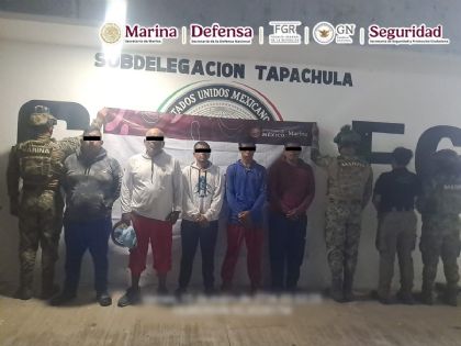 Marina intercepta embarcación con droga en costas de Chiapas