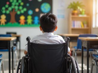 La parálisis cerebral no lo detuvo; el rechazo escolar tampoco: sueña con ser profesor