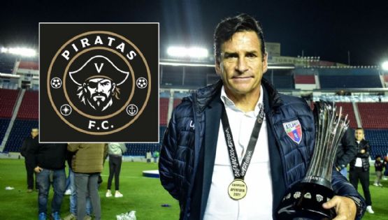 Anuncian a Mario García Covalles como nuevo director técnico de Piratas F.C. de Veracruz