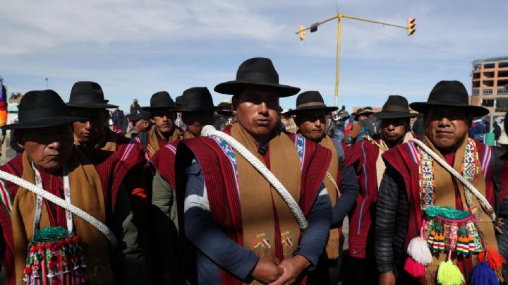 “Ponchos Rojos” de Bolivia lanzan advertencia al presidente: “no estamos para negociar la sangre”
