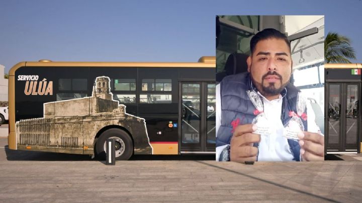 Vídeo: con bombones, chofer de autobús Ulúa agradece a pasajeros tras ser reinstalado