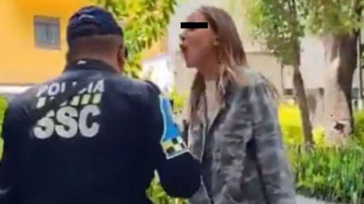 Amplían suspensión condicional a “Lady Racista” por discriminación contra policía de CDMX