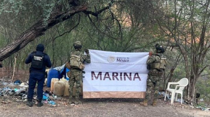 Fuerte golpe al huachicoleo: aseguran 11 mil 800 litros de hidrocarburo en Arteaga
