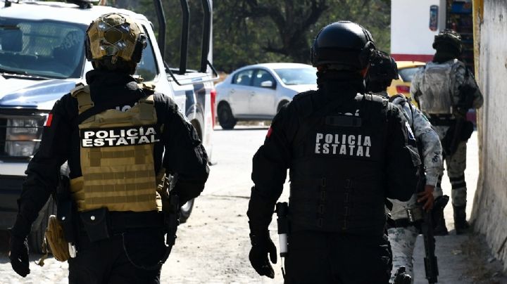 Desmantelan centro criminal en Tepetitlán; aseguran armas largas, droga y 17 vehículos robados